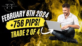Watch Trade Hit +756 Pips Take Profit In Minutes