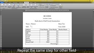 Buat Laporan Nilai Individu dari Lembar Excel