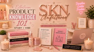 Esthetician Product Knowledge 101 | understanding skincare ingredients for BEGINNERS| part 1