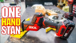 LOOK Mom, ONE HAND!! - SKIL 20V Brushless Recip Saw Review [$149 KIT]