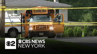 Child struck by school bus in Demarest, N.J.
