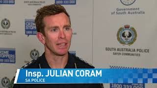 Theft and Assault - Seaford
Anyone with information is asked to contact Crime Stoppers on 1800 333 000 or visiting https://crimestopperssa.com.au/
Rewards are available and you can remain anonymous. Theft and Assault - Seaford