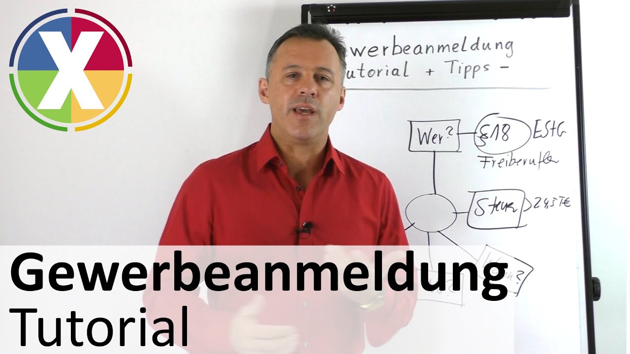 Update New Gewerbeanmeldung Tutorial