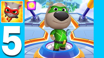 NOOB vs PRO vs HACKER 😱 ।। Talking Tom Hero Dash Run Game Funny 😂EP 122