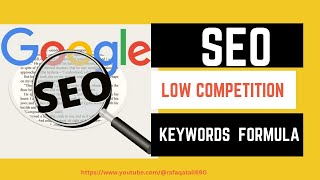 How to find low competition seo keywords for website|SEO keyword research and competitor analysis