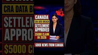 🇨🇦 **CRA Data Breach Settlement 2026 – Canada Update** #shorts #immigrationnews #news