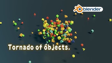 [Tut] Tornado of objects - blender animation nodes; preset-workflow