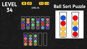 Ball Sort Puzzle Level 34