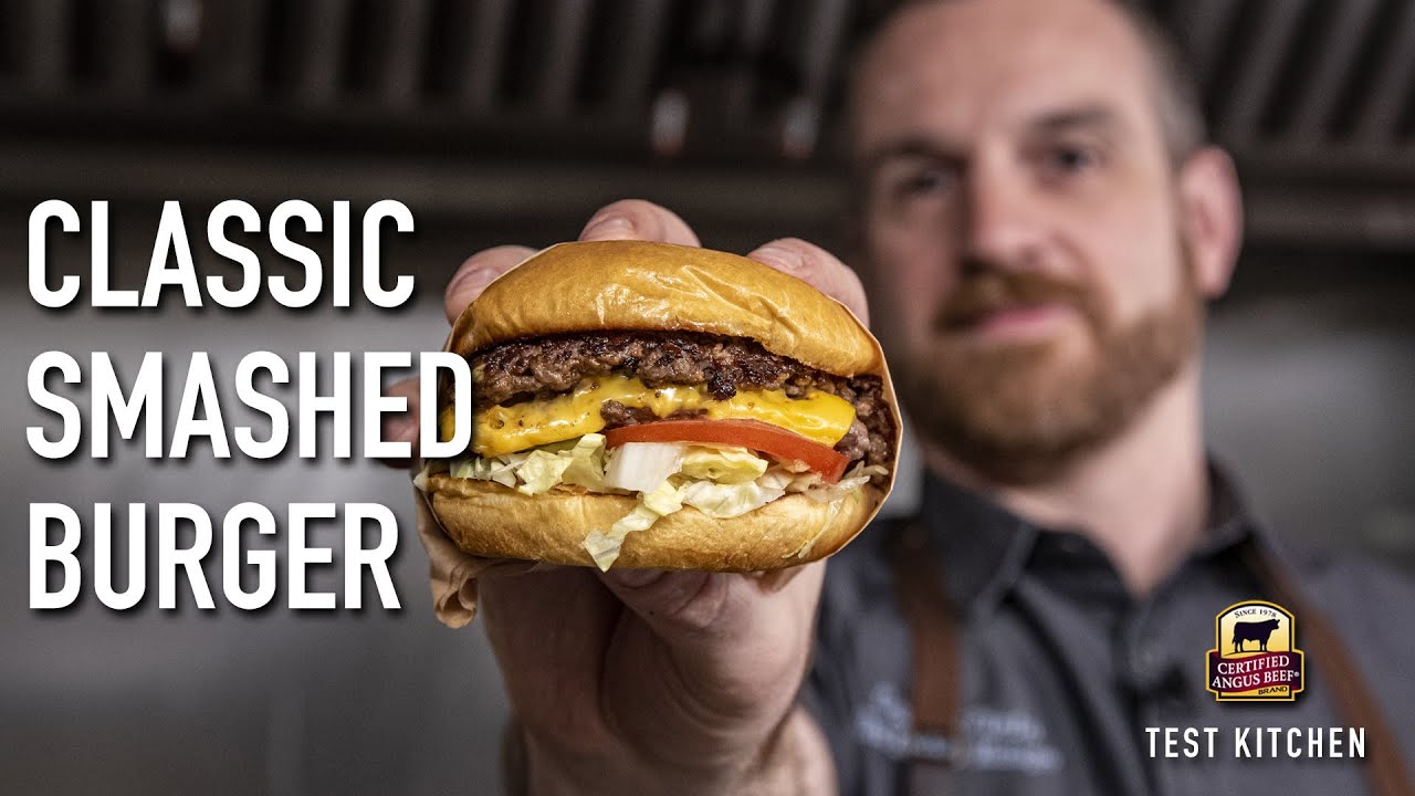 Better Than Fast Food! Classic Smash Burger Recipe 