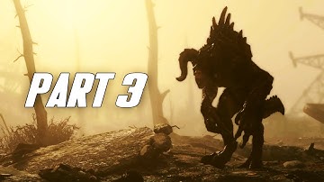 Fallout 4 Walkthrough Part 3 - Deathclaw! (PC) 1080p60fps