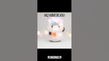 my mini blocks - the cute #panda series (1)