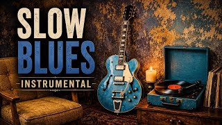 Slow Blues Instrumental 🎸 Deep Soulful Guitar | Relaxing Late Night Blues