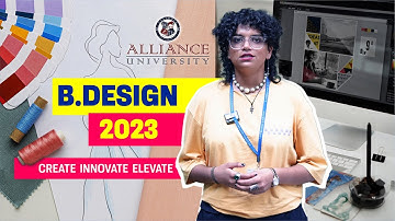 Design your Future with Us: B. Design at Alliance University