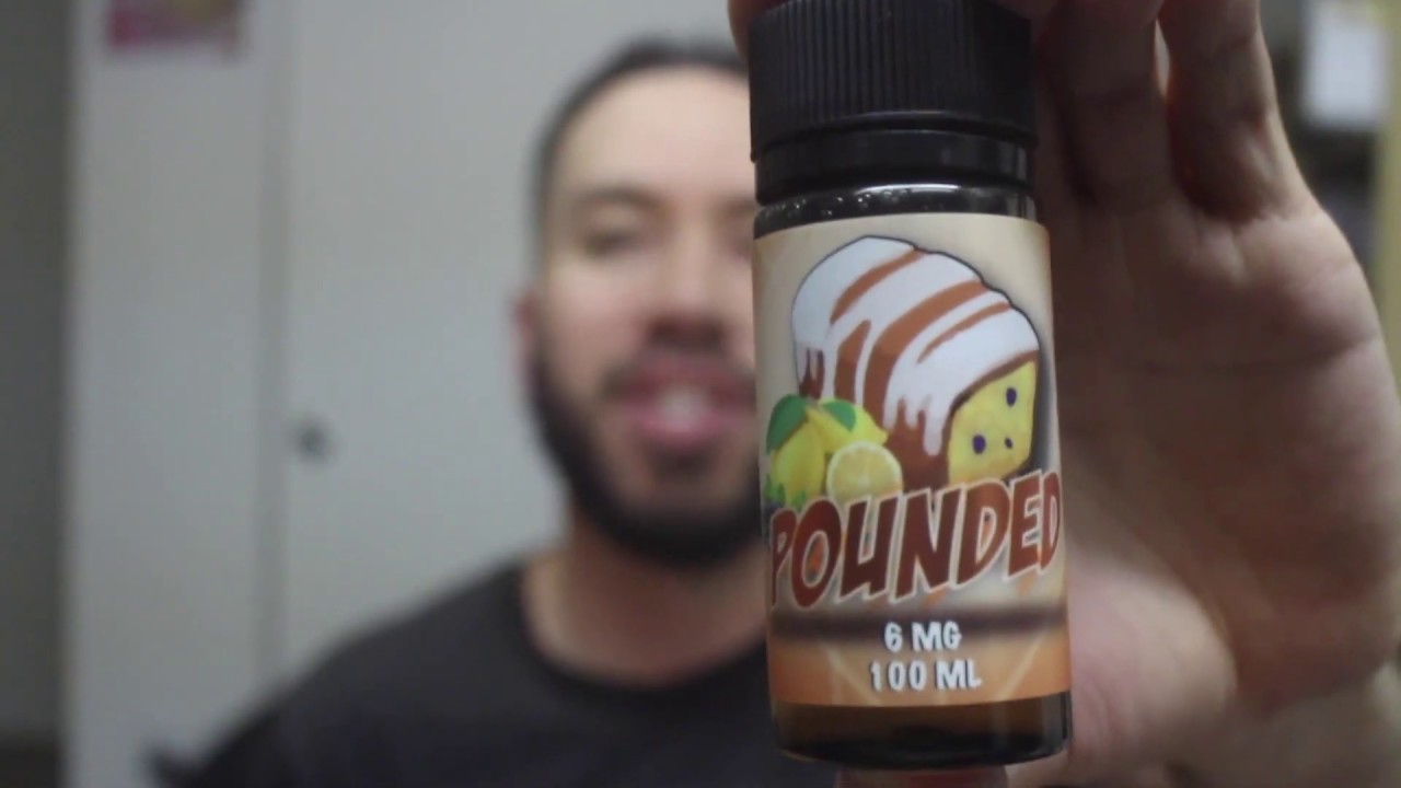 Review of Pounded E-Liquid by Majestic - A Great Lemon Poundcake