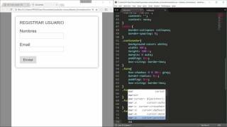 Diseño de formularios | HTML + CSS
