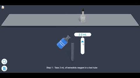 Aldehyde - Benedicts test