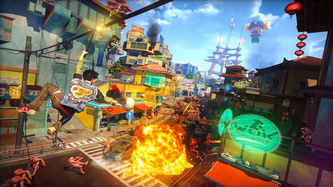 New Trailer & Gameplay Video for Insomniac Games' Sunset Overdrive, Sunset  Overdrive