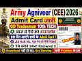 Army Agniveer Admit Card 2026 Kaise Download Karen || Army Admit Card Download 2026 Kese Kre CEE Ka