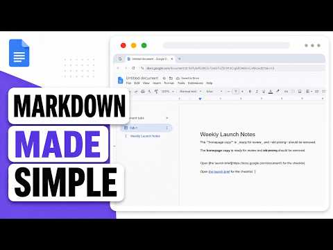 How to Format with Markdown in Google Docs (Markdown Formatting Tricks)