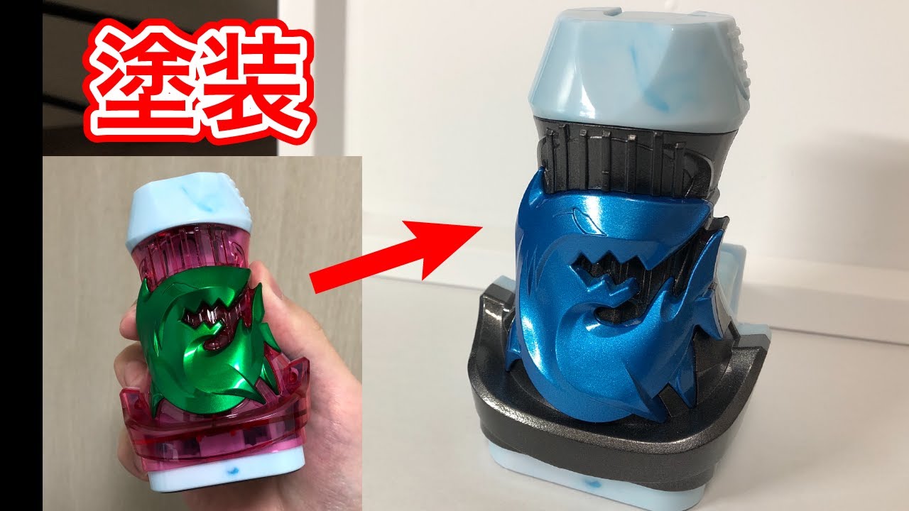 ダークディケイド！ メガロドンバイスタンプを塗装してみた