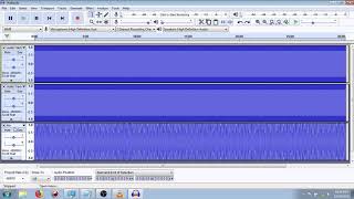 How to create a binaural beat of .1hz on one track.