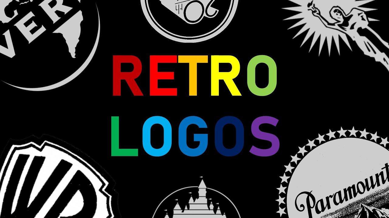 Nearly ALL RETRO LOGO Variations of MAJOR MOVIE STUDIOS