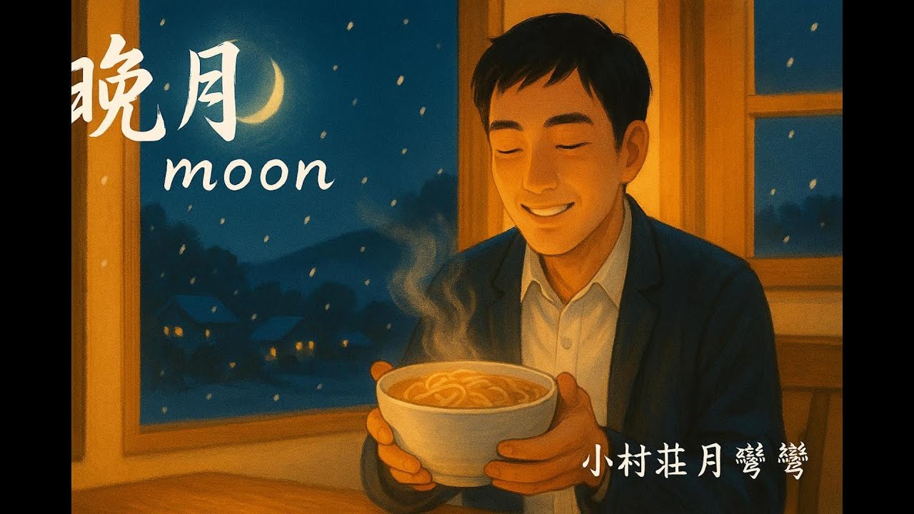 晚月moon《小村莊月彎彎》｜金色麥田與一盞橘燈的鄉愁 - YouTube