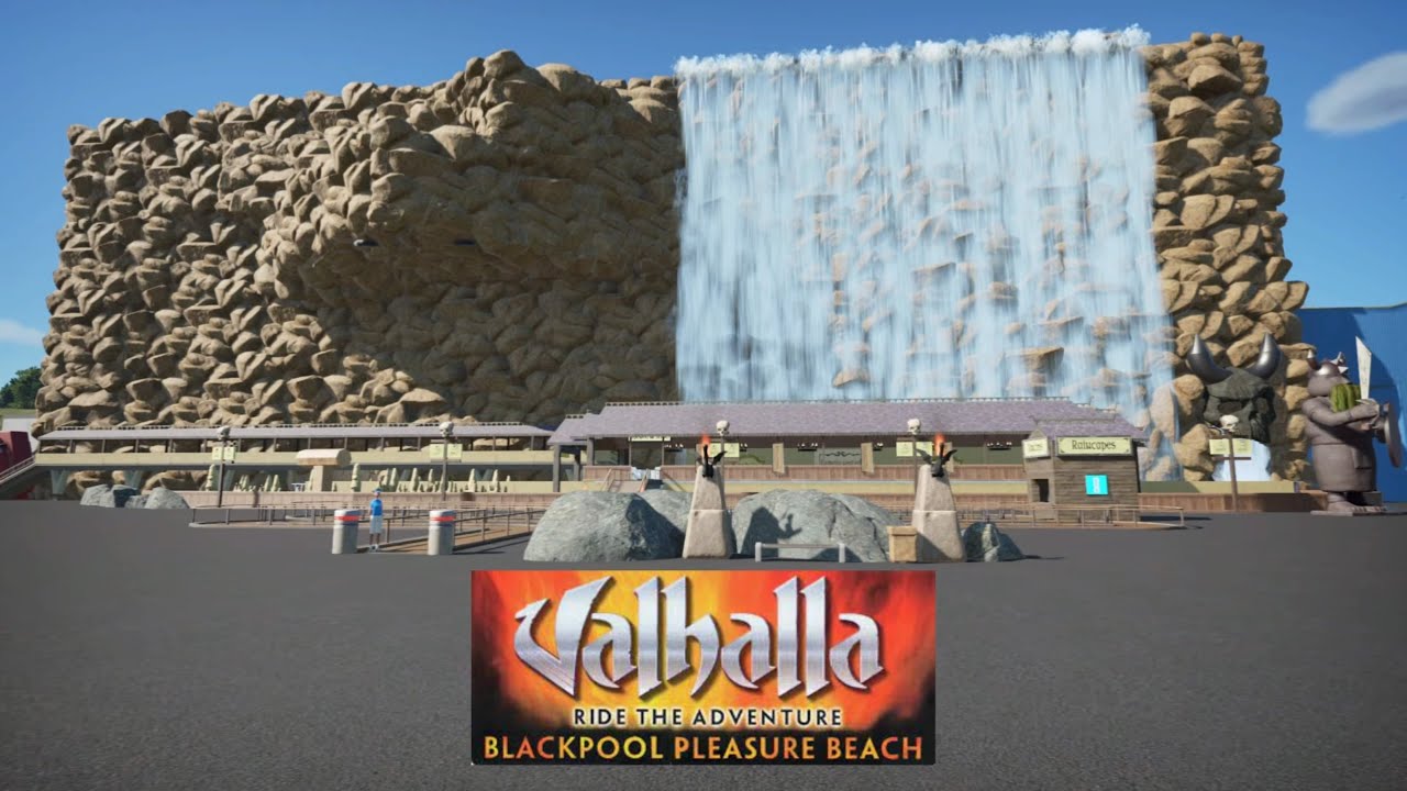 Valhalla, Blackpool Pleasure Beach, Planet Coaster recreation - YouTube