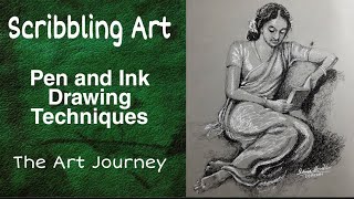 Pen and Ink drawing techniques/ A Simple Guide