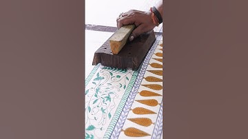 Behind The Scenes | Handblock Printing Pinklay Bathrobe