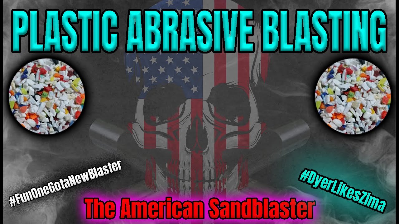 Plastic Blast Media (PBM) Sandblasting with Plastic Abrasive - Delicate & Aggressive