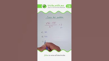 Square root fraction | fraction ssc #shorts #maths #aptitudetricks #science  #ssccgl #sscchsl #mts