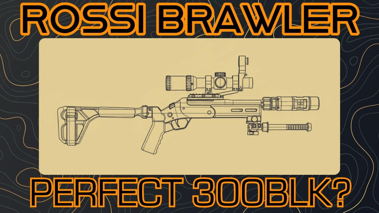 ROSSI BRAWLER 300 BLACKOUT: ПРОСТО КУПИТЕ ЕГО!