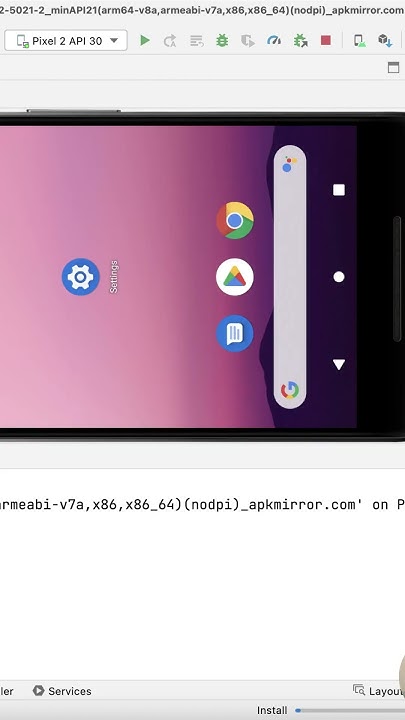 Run APK Files in Android Studio Emulator - YouTube
