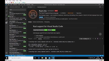 Installing VS Code on Windows - A Rust Source Code Editor and Debugger