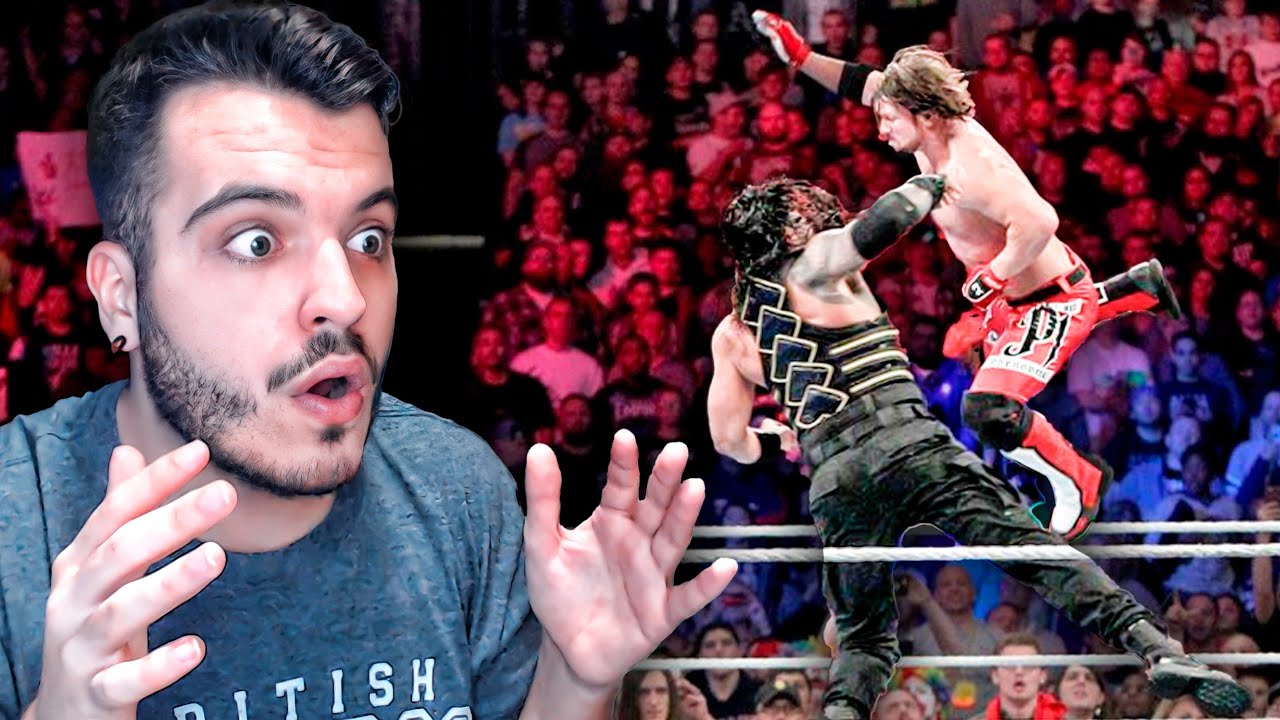 REACCIONANDO a los MEJORES REMATES AÉREOS de WWE 🔥