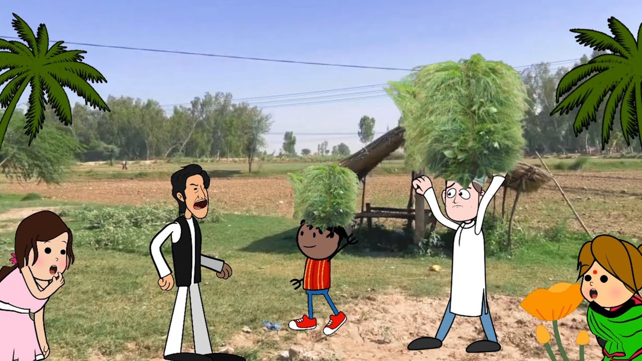 दुनिया बड़ी जालिम है। GONDA CARTOON