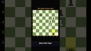 INSANE Pawn Race Mate! 🤯 Find the GM move! #ChessPuzzle #Shorts #Chess