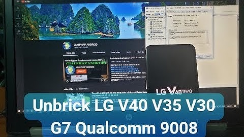 ubrick LG V40 V30 V35 V50 V50s V60 G6 G7 G8 G8s G8x ThinQ dead boot Qualcomm 9008 mode