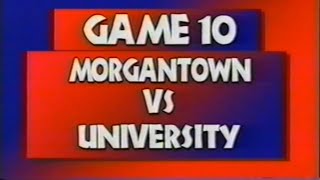 2002 - Week 10 - Morgantown Mohigans Vs University Hawks - Mohawk Bowl - WV High School Football