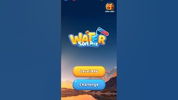🎨 Water Sort Puzzle – Level 896: Can You Solve This Color Challenge?🧪✨#games #gameplay #gaming #game