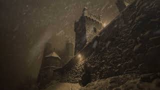 Winter Chill: 10 Hours Of Dark Eerie Castle And Howling Blizzard Winds For A Deep Relaxing Sleep