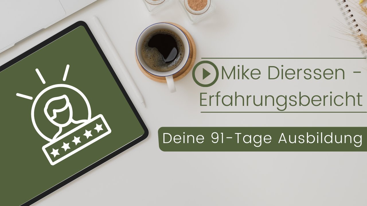 Mike Dierssen - Erfahrungsbericht über die Zusammenarbeit mit Erfolgskompass