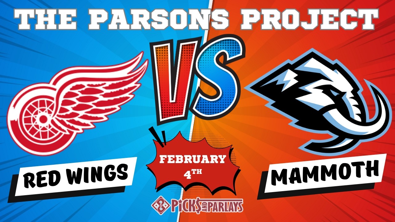 Проект Парсонса: Прогнозы Ника на матч «Маммот» против «Ред Уингз» | Лучшие хоккейные прогнозы на...