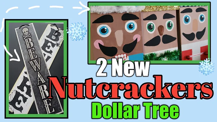 2 Yeni Nutcracker Arkadaşı | Dollar Tree DIY | Kolay Noel Ev Dekoru