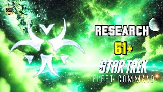 Research 61+ | How to Play Star Trek Fleet Command | Outside Views STFC
