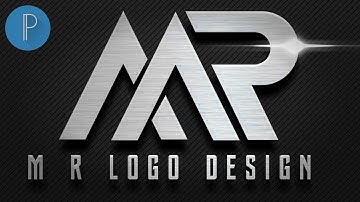 M R professional logo | Pixel lab tutorial 2021