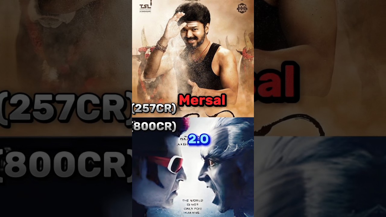 Thalapathy Vijay Vs Rajinikanth World wide Boxoffice collection 