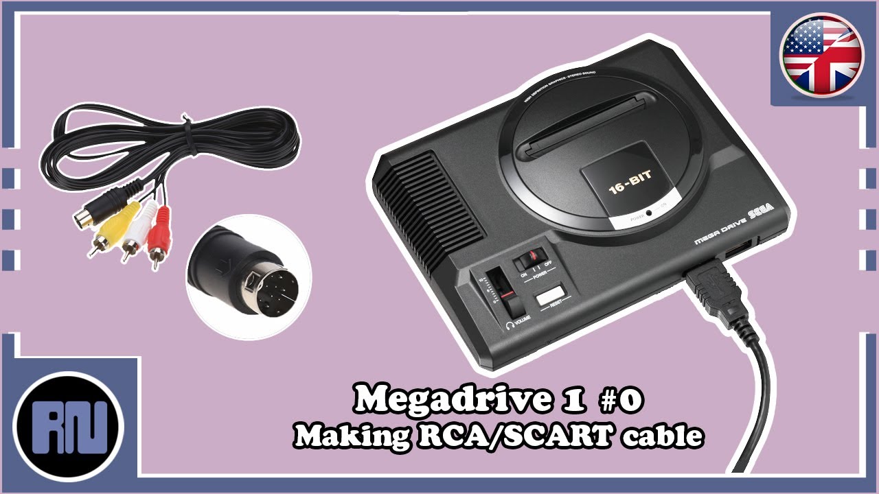 Sega Mega Drive MD1 cavo AV speciale per cavo Audio Video SEGA CD NG SNK NEO GEO AES  18