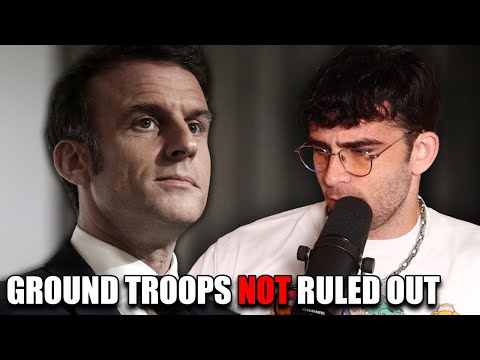 Thumbnail for Macron Ignites Discussion Over Sending Troops to Ukraine | HasanAbi reacts